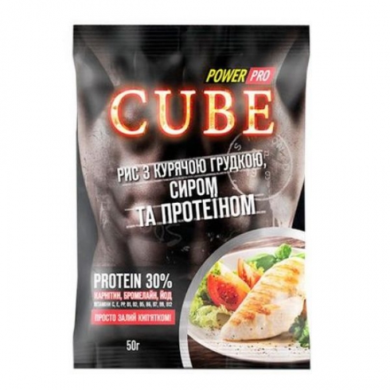 Каша Cube рис 50g, PowerPro фото