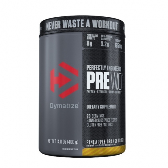 PRE W.O. 400g, Dymatize фото