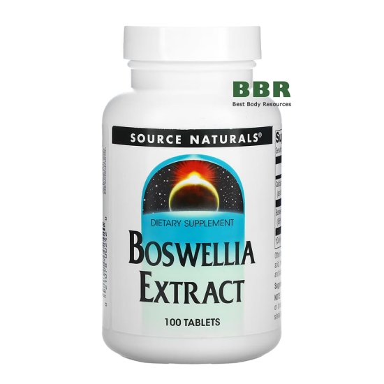 Boswellia Extract 375mg 100 Tabs, Source Naturals картинка Boswellia Extract 375mg 100 Tabs, Source Naturals фото