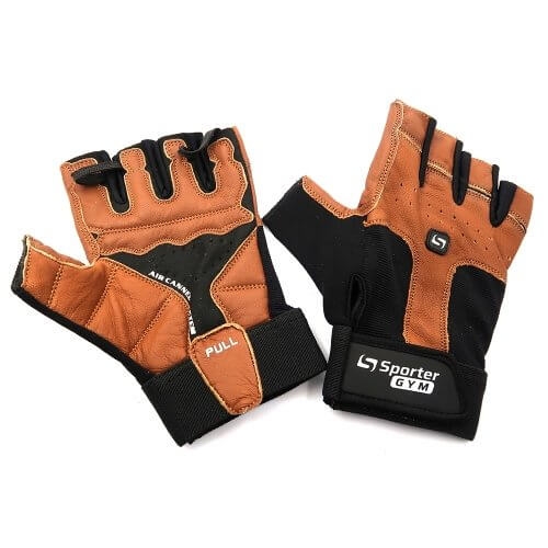 Перчатки Classic Black/Brown, Sporter фото