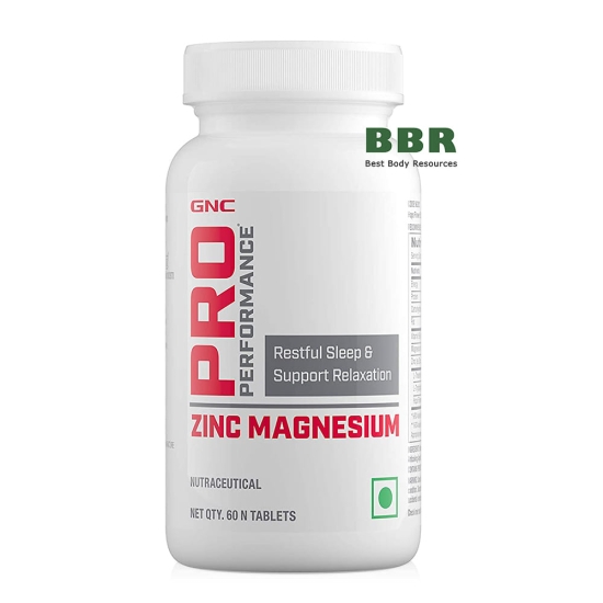Pro ZMA Complex 60 Tabs, GNC картинка Pro ZMA Complex 60 Tabs, GNC фото