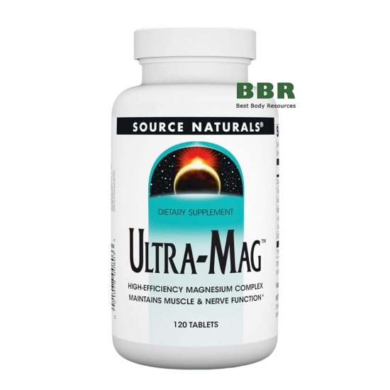 Ultra-Mag Magnesium Complex 120 Tabs, Source Naturals картинка Ultra-Mag Magnesium Complex 120 Tabs, Source Naturals фото