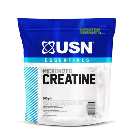 Essentials Micronized Creatine 500g, USN картинка Essentials Micronized Creatine 500g, USN фото