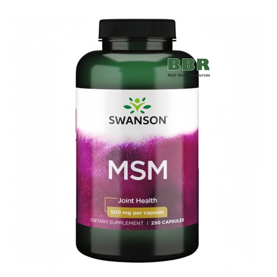 MSM 500mg 250 Caps, Swanson фото