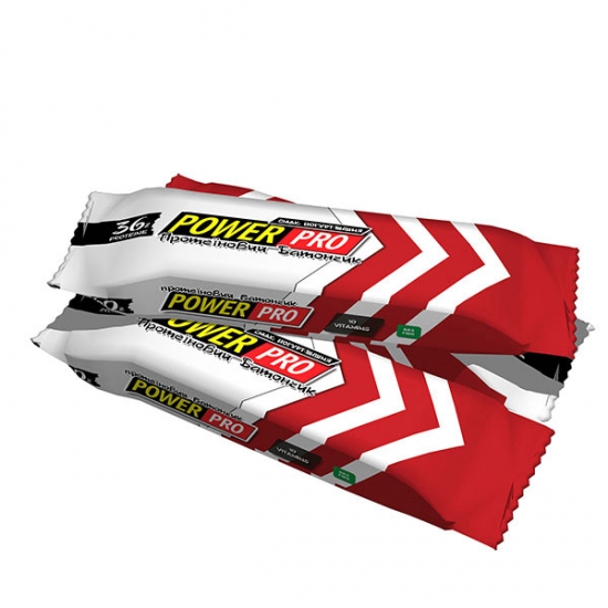 Батончик йогурт 36% 60g, PowerPro фото