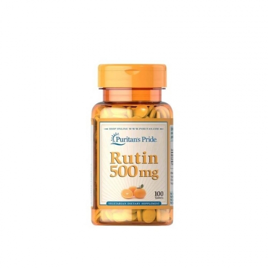 Rutin 500mg 100 Tabs, Puritans Pride картинка Rutin 500mg 100 Tabs, Puritans Pride фото