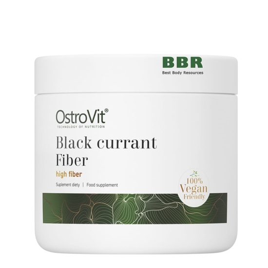 Black Currant Fiber 150g, OstroVit фото