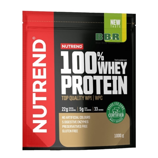 100% Whey Protein 1000g, Nutrend фото