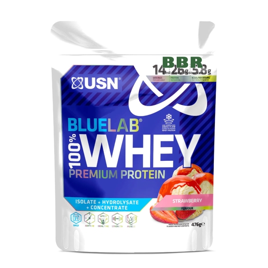 BlueLab 100% Whey Protein 476g, USN картинка BlueLab 100% Whey Protein 476g, USN фото