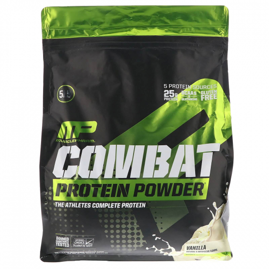 Combat Protein Powder 2268g, MusclePharm фото