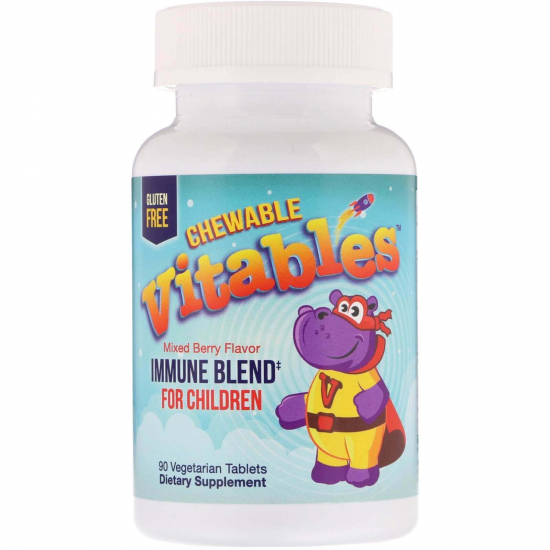 Immune Blend For Children 90 Veg Chewables, Vitables картинка Immune Blend For Children 90 Veg Chewables, Vitables фото