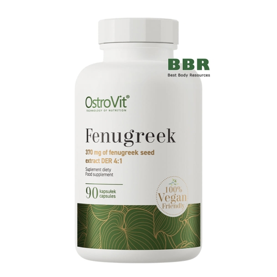 Fenugreek 370mg 90 Caps, OstroVit фото