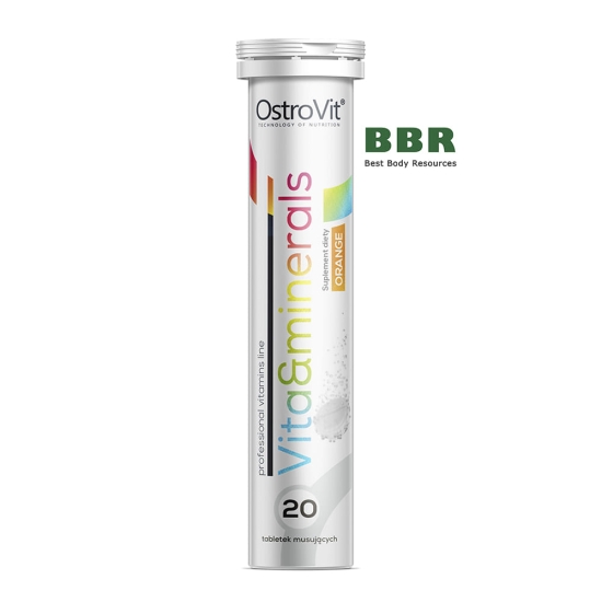 Vita&Minerals 20 Tabs, OstroVit (шипучка) фото