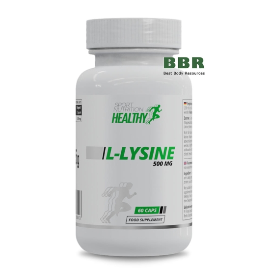 Healthy L-Lysine 500mg 60 Caps, MST фото