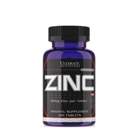 Zinc 30mg 120 Tabs, Ultimate Nutrition фото