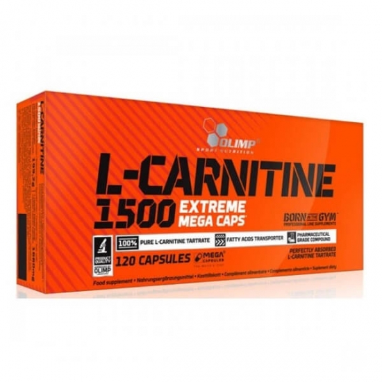 L-Carnitine 1500 Extreme Mega 120 Caps, Olimp (Caps) фото