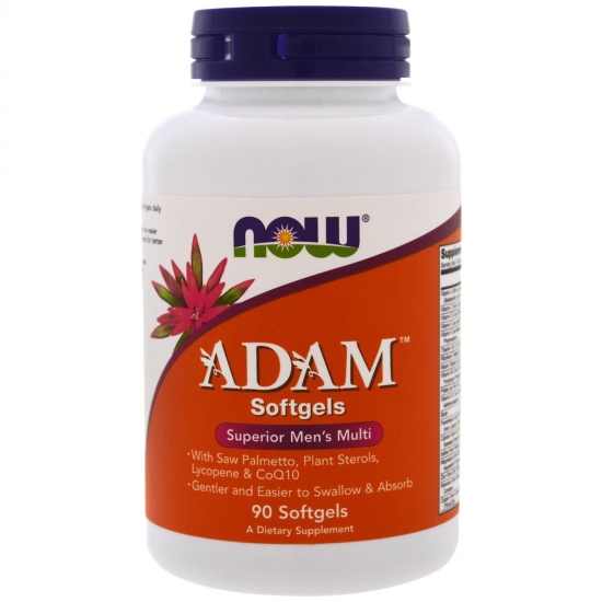 ADAM Superior Mens Multi 90 Softgels, NOW Foods картинка ADAM Superior Mens Multi 90 Softgels, NOW Foods фото