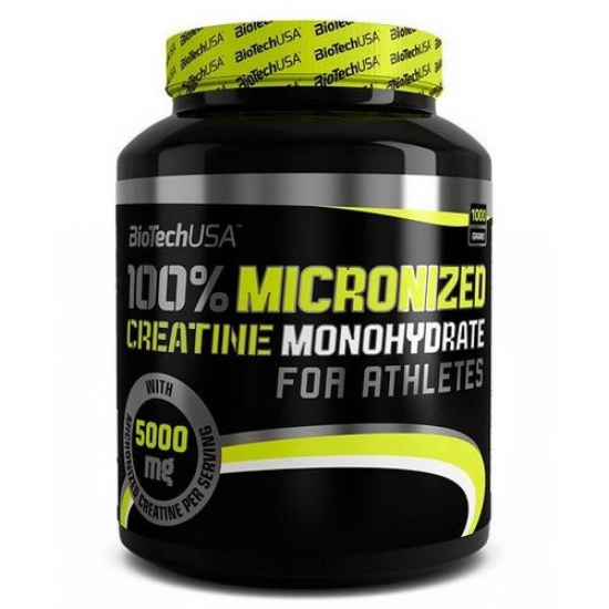 100% Creatine Monohydrate 1000g, BioTech фото