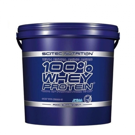 100% Whey Protein 5000g, Scitec Nutrition фото