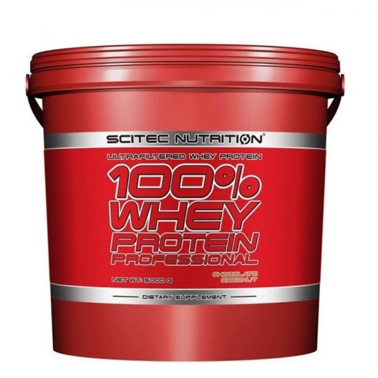 100% Whey Protein Professional 5000g, Scitec Nutrition фото