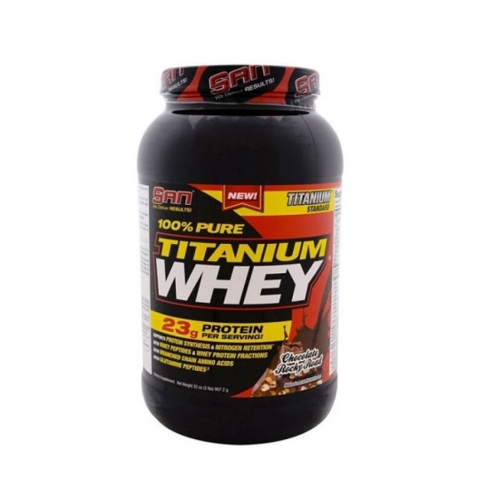 100% Pure Titanium Whey 942g, SAN фото