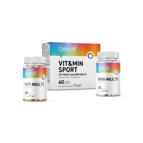 Vit&Min Sport 60 Caps, OstroVit фото