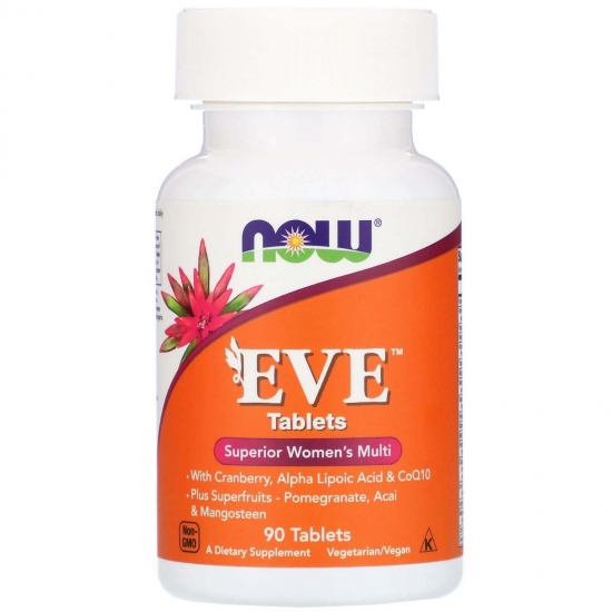 EVE Superior Womens multi 90 Tab, NOW Foods картинка EVE Superior Womens multi 90 Tab, NOW Foods фото