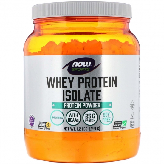Whey Protein Isolate 544g, NOW Foods фото
