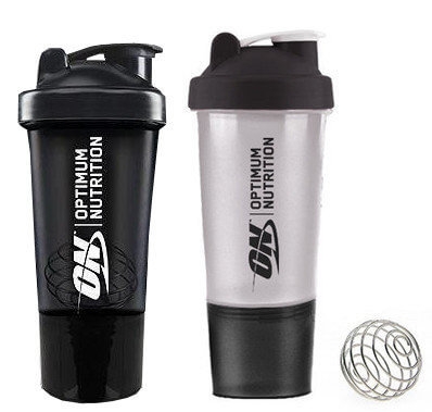 Шейкер 2-х комп с пружиной 500ml, Optimum Nutrition картинка Шейкер 2-х комп с пружиной 500ml, Optimum Nutrition фото