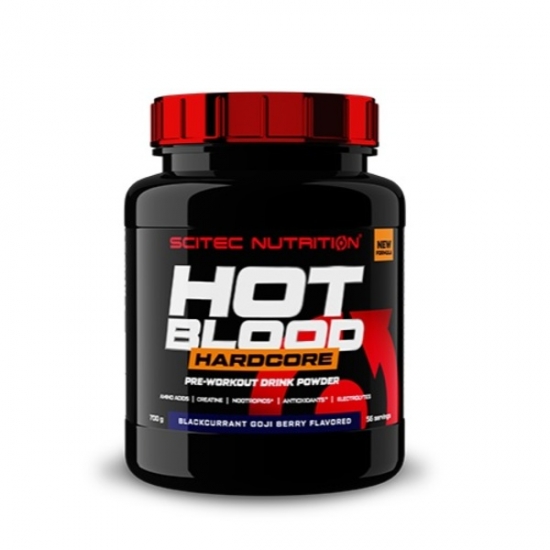 Hot Blood Hardcore 56 Servings 700g, Scitec Nutrition (Red Fruits) фото