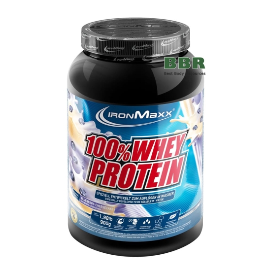 100% Whey Protein 900g, IronMaxx картинка 100% Whey Protein 900g, IronMaxx фото