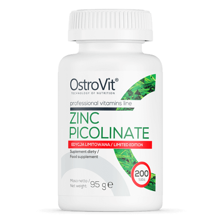 Zinc Picolinate 15mg 200 Tabs, OstroVit фото