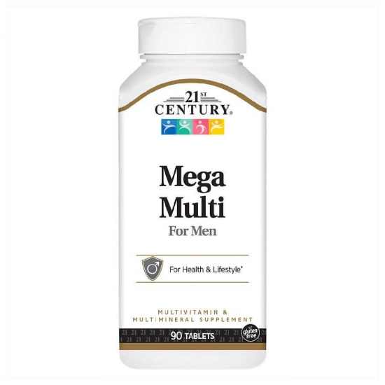 Mega Multi For Men 90 Tabs, 21st Century фото