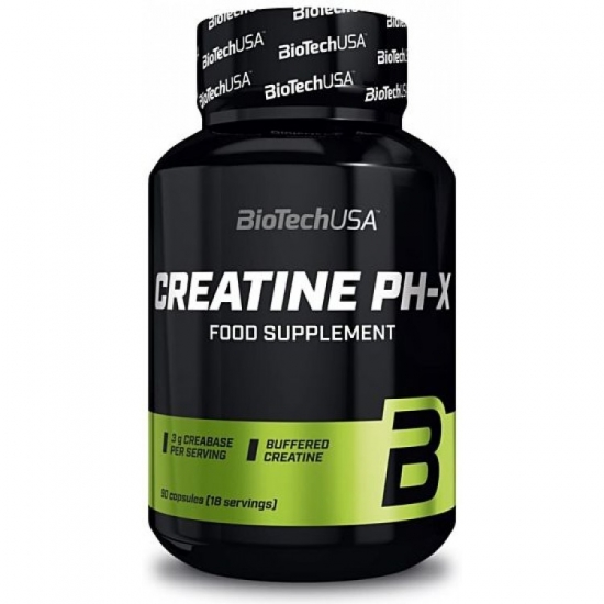 Creatine Ph-X 210 Caps, BioTechUSA картинка Creatine Ph-X 210 Caps, BioTechUSA фото