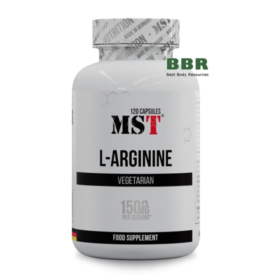 L-Arginine 120 Caps, MST фото