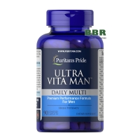 Ultra Vita Man Daily Multi Timed Release 90 Tabs, Puritans Pride