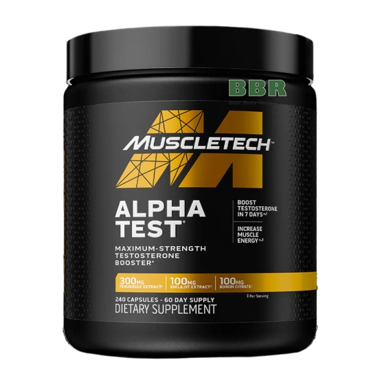 Alpha Test 240 Caps, MuscleTech картинка Alpha Test 240 Caps, MuscleTech фото