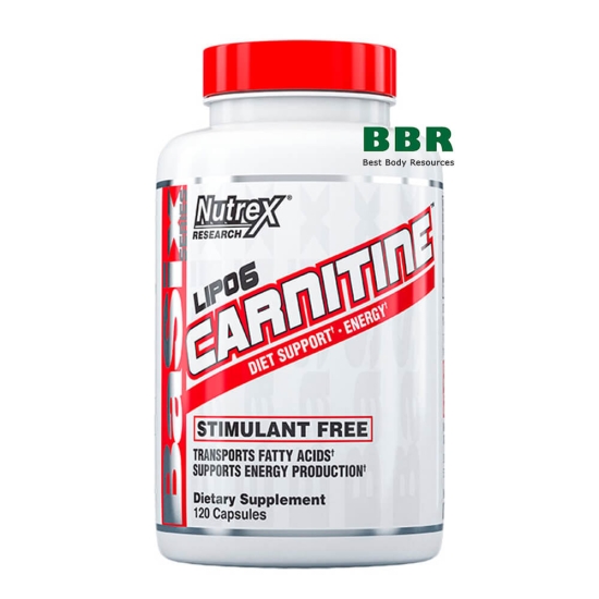 Lipo 6 Carnitine 120 Caps, Nutrex фото