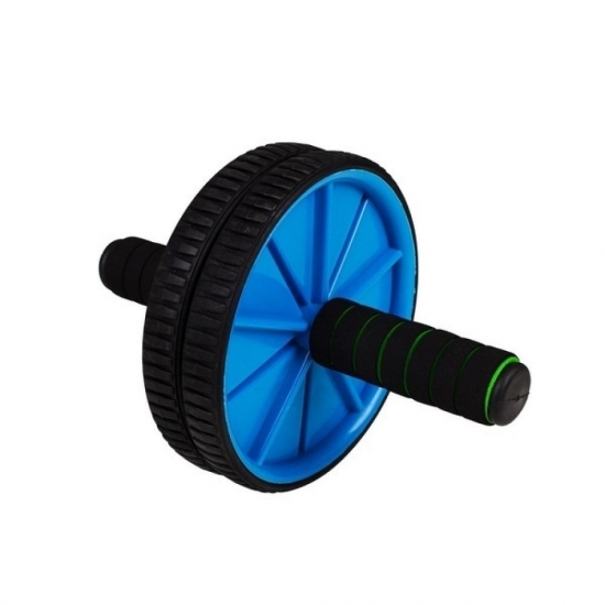 Ролик Гимнастический Двойной 1602 с Ковриком фото