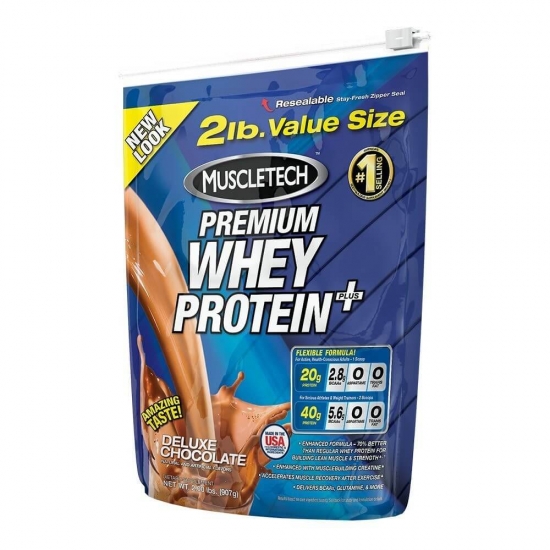 Premium Whey Protein Plus 907g, MuscleTech фото