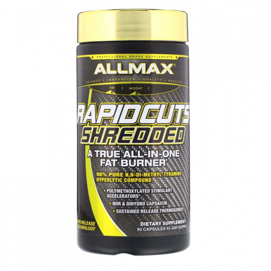 Rapidcuts Shredded 90 Caps, ALLMAX Nutrition фото
