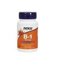 Vitamin B-1 100mg 100 Tabs, NOW Foods