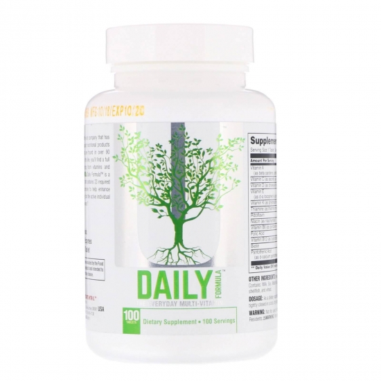 Daily Formula 100tab, Universal Nutrition фото