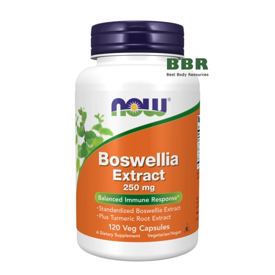 Boswellia Extract 250mg 120 Veg Caps, NOW Foods фото