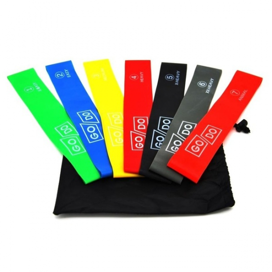 Набор Резинок для Фитнеса 7 шт, Go Do фото