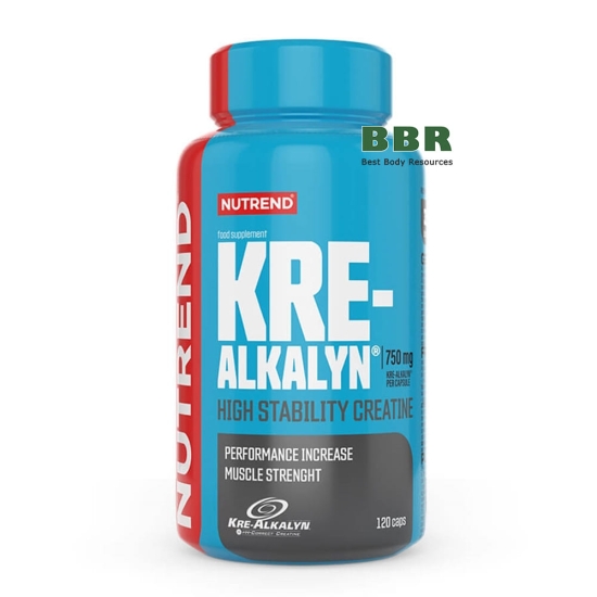 Kre-Alkalyn 750mg 120 Caps, NUTREND фото