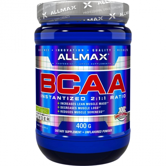 BCAA 2:1:1 400g, AllMax Nutrition картинка BCAA 2:1:1 400g, AllMax Nutrition фото