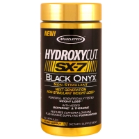 Hydroxycut SX-7 Black Onyx 80 Caps, MuscleTech