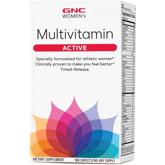 Womens Multivitamin Active 180 Tabs, GNC фото