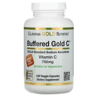 Buffered Vitamin C 750mg 60 Veg Caps, California GOLD Nutrition